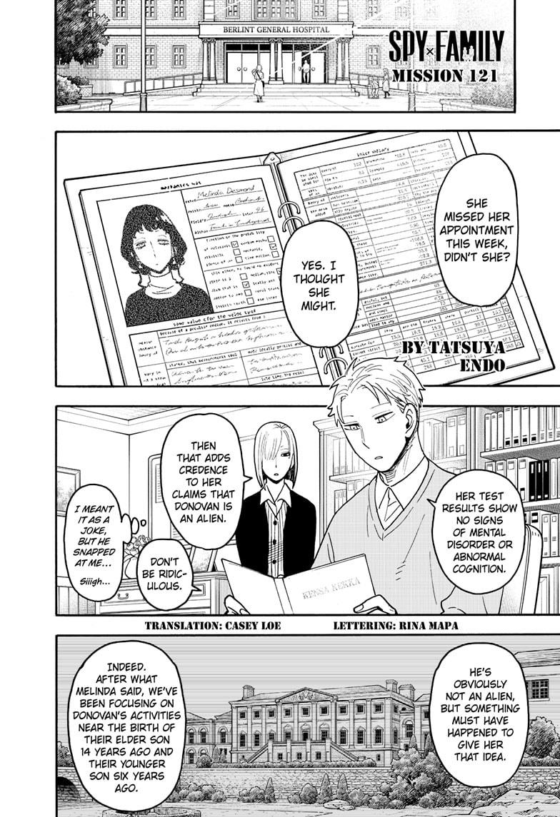 Spyxfamily Chapter 121 - Image 1