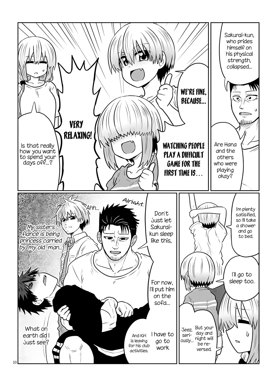 Uzaki-chan Wants to Hang Out, Chapter 128