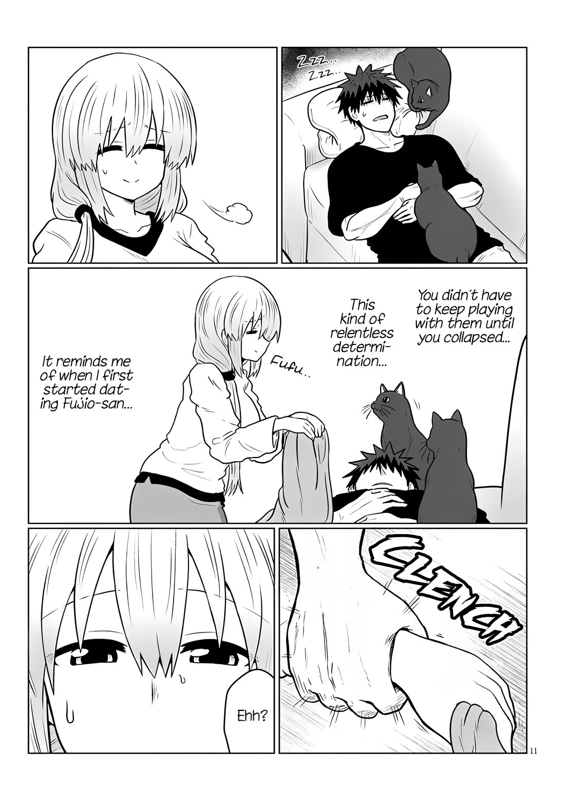 Uzaki-chan Wants to Hang Out, Chapter 128