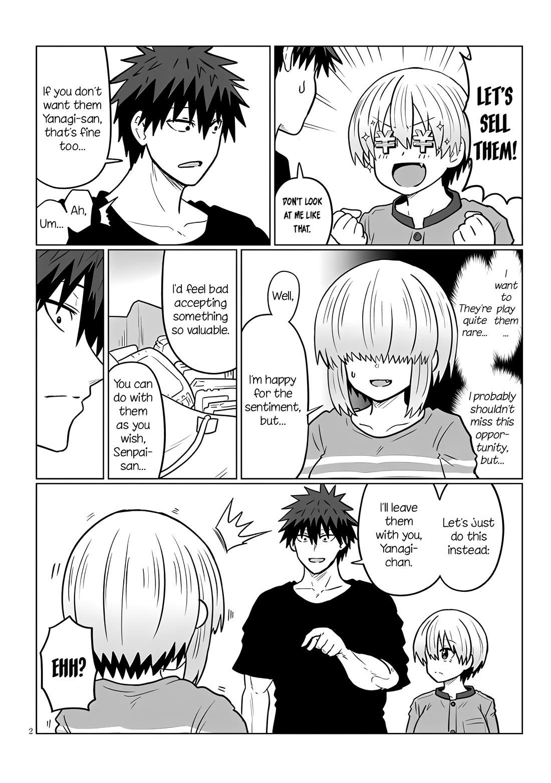 Uzaki-chan Wants to Hang Out, Chapter 128