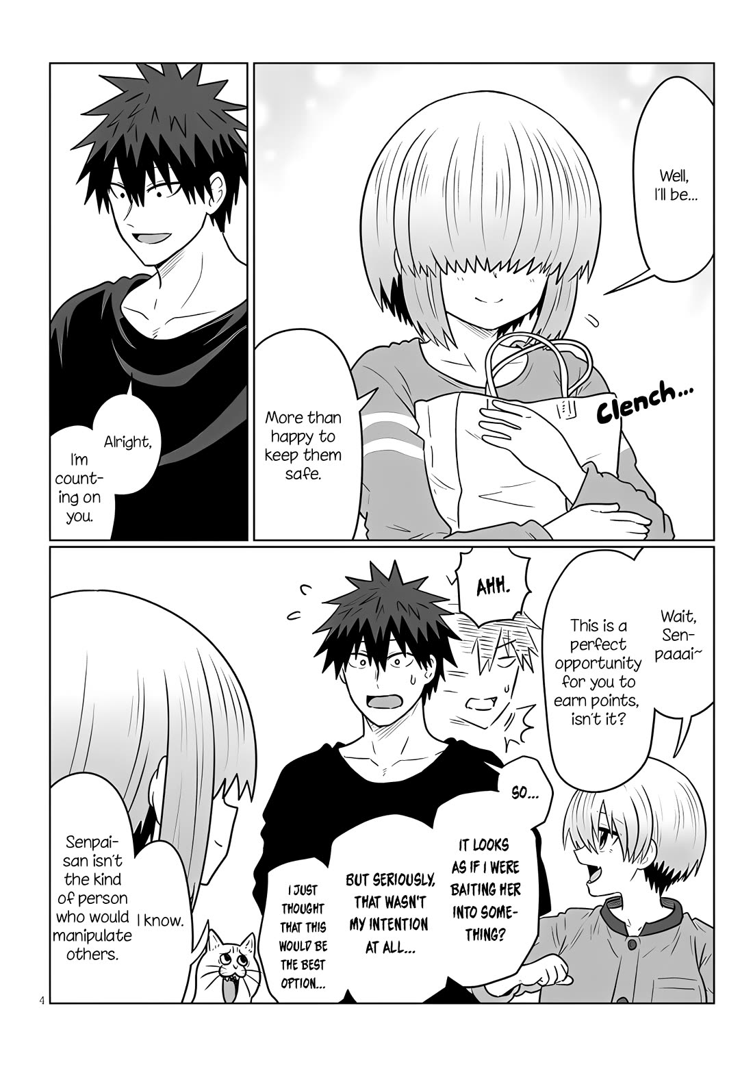Uzaki-chan Wants to Hang Out, Chapter 128
