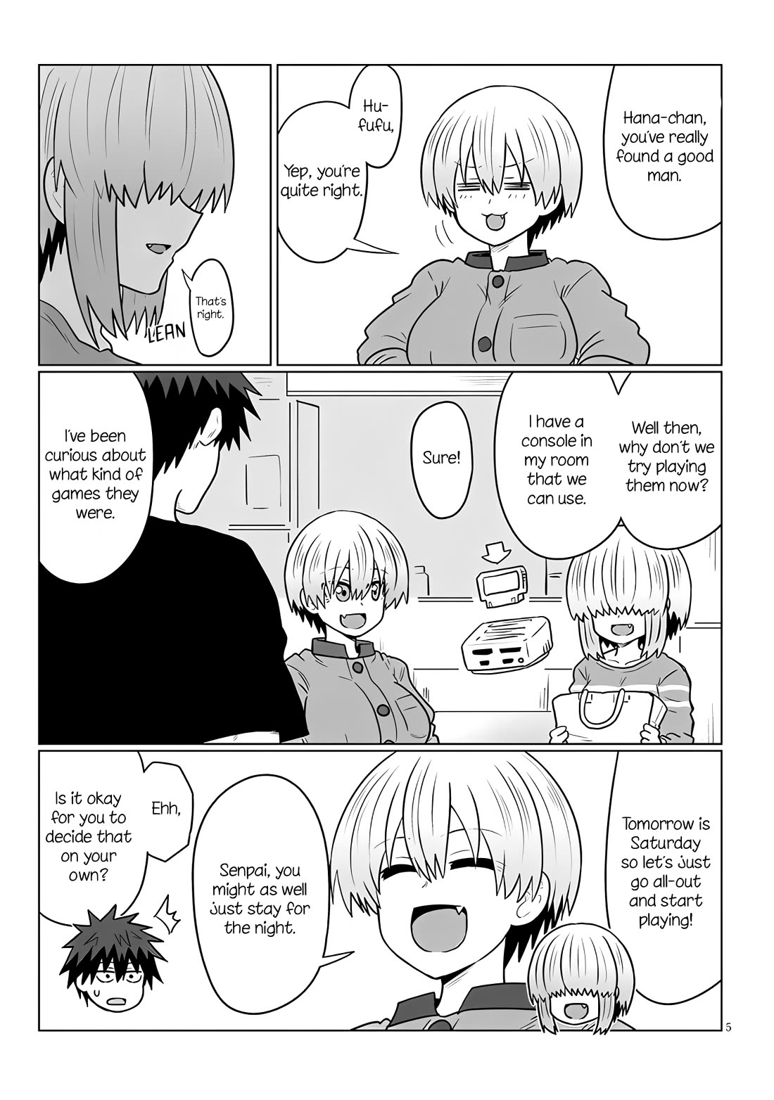 Uzaki-chan Wants to Hang Out, Chapter 128