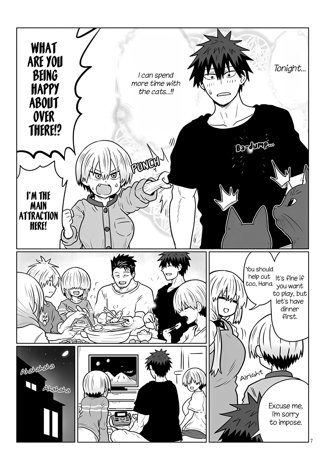 Uzaki-chan Wants to Hang Out, Chapter 128